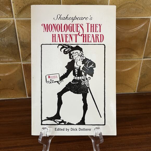 Shakespeare's Monologues They Haven't Heard 1994 Dramaline Productions - Picture 1 of 9